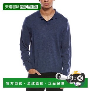 Wool 美国奥莱直发毛衣男装 Polo blue Shirt 自营Vince