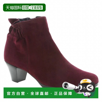 自营 munro葡萄酒中的女式阿尔菲靴 美国奥莱直发新款