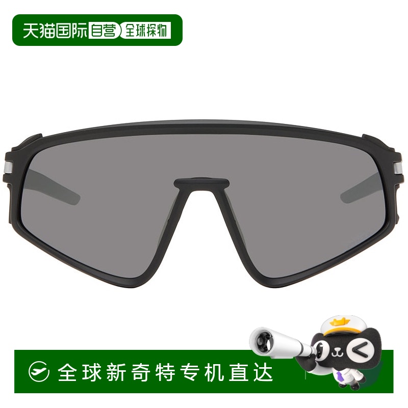 香港直邮潮奢 Oakley 欧克利 男士 黑色 Latch Panel 太阳镜 0OO9