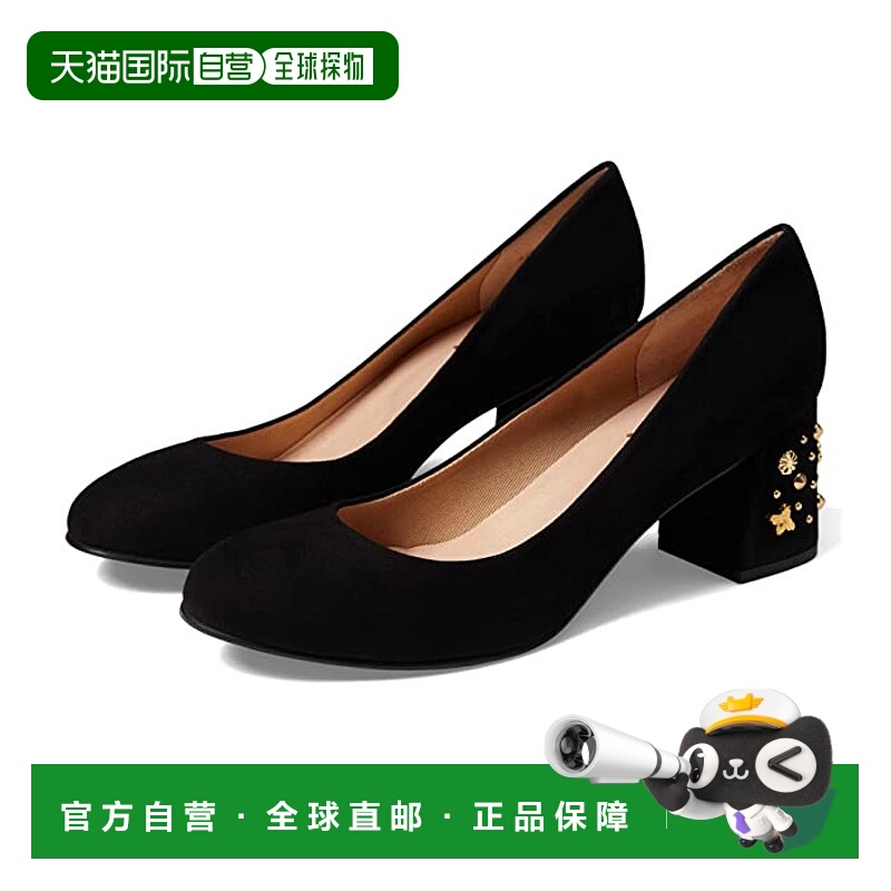 1h可退 香港直邮潮奢 french sole 女士 Empress 高跟鞋 black黑