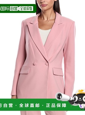 自营Elie Tahari Tanner夹克-粉红色 美国奥莱直发