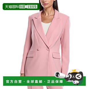 自营Elie Tahari Tanner夹克-粉红色 美国奥莱直发