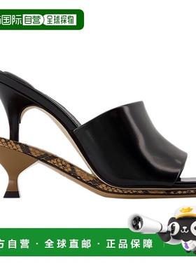 自营Les Doubles Mules 凉鞋 - Jacquemus - 皮革 - 黑色 - 黑色