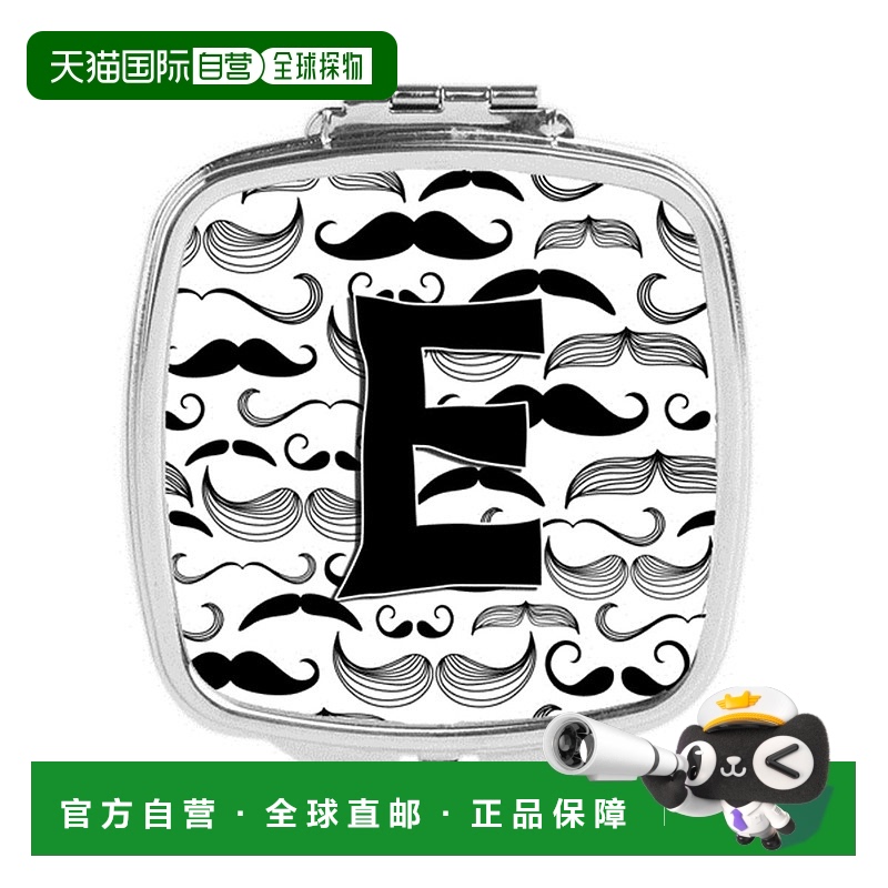 自营 Carolines Treasures CJ2009-ESCM 字母 E 小胡子初始正品
