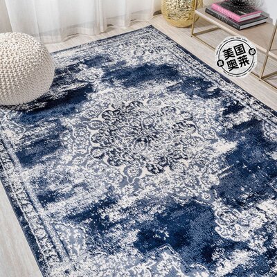 jonathan yAlhambra Ornate Medallion Modern Area 地毯 - 海军/