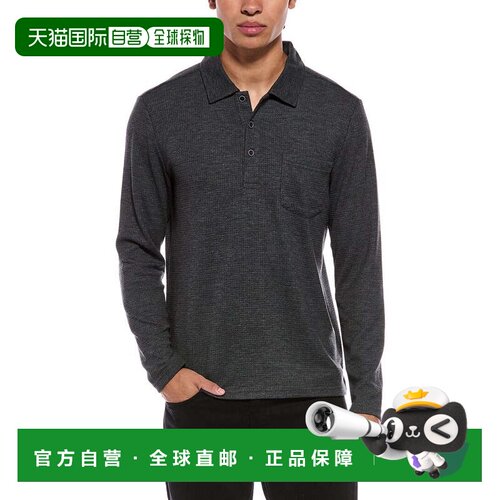 美国直邮自营weatherproof vintage耐候复古长袖弹力华夫饼亨利