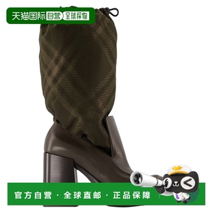 多色 靴 皮革 美国奥莱直发 Burberry 自营Wedge