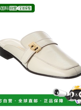 自营salvatore ferragamoFerragamo Hug Buckle Leather Mule - w