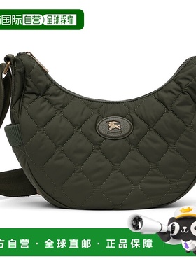 1h可退 香港直邮潮奢 Burberry 巴宝莉 女士 绿色 Clifton Horses