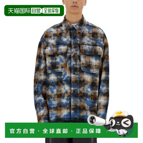 自营palm angelsPlaid Shirt - multicolor 美国奥莱直发