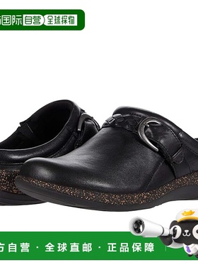 1h可退 香港直邮潮奢 aetrex 女士 Libby 洞洞鞋 black黑色 舒适