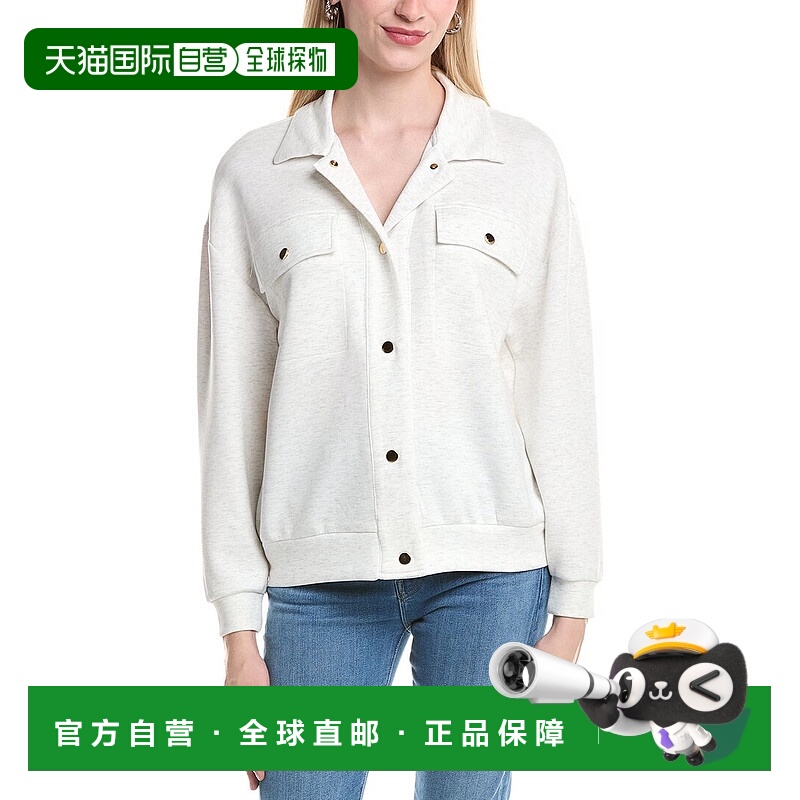 自营Nanette Nanette Lepore Cargo Jacket - grey 美国奥莱直发