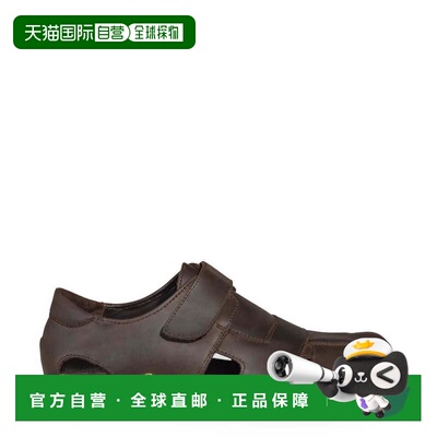 自营panama jack男式Fletcher Basic C1皮革凉鞋-棕色 美国奥莱直