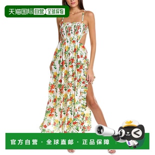 自营Caroline Constas Margo 长连衣裙 - 红色 美国奥莱直发长裙