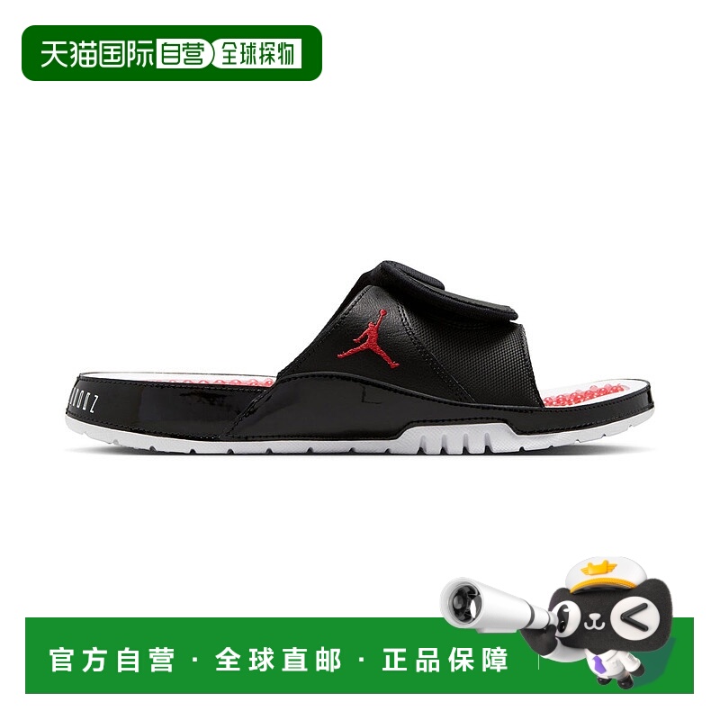 自营MENS JORDAN HYDRO XI SLIDES BLACK/WHITE_FN2452-006 - bla