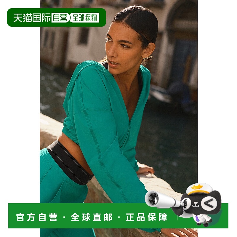 美国直邮AloYoga瑜伽时尚休闲女士连帽衫W3923R