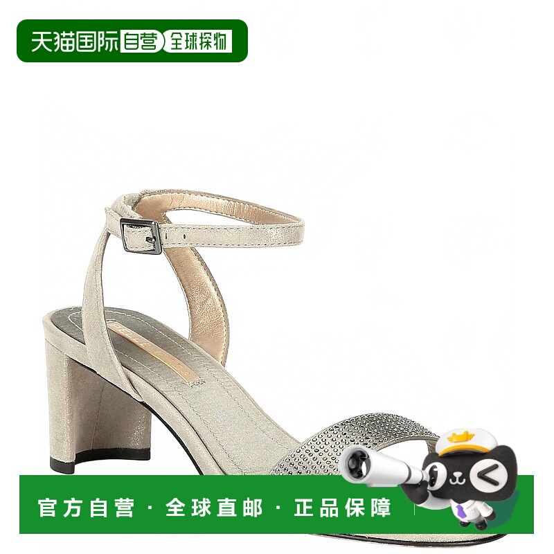 自营pelle modaWomen Moira Sandal In Pewter 美国奥莱直发