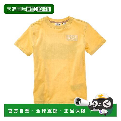 自营Scotch & Soda Graphic T-Shirt - yellow 美国奥莱直发