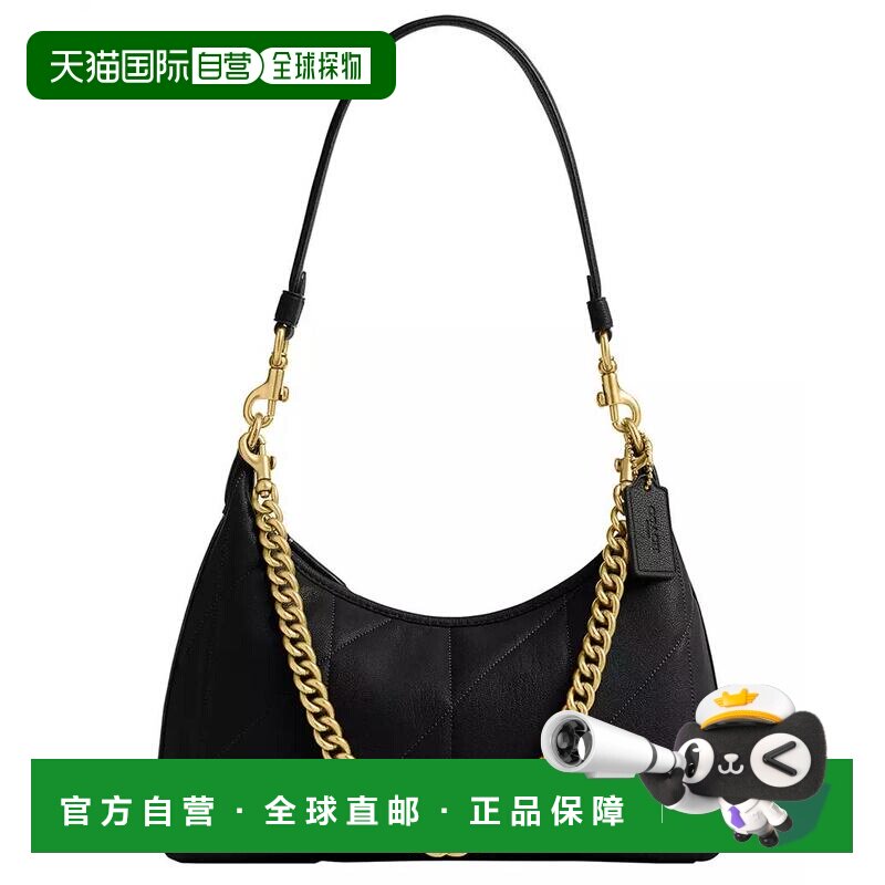1h可退 【美国直邮】coach/蔻驰 女士 单肩包牛角包月牙包