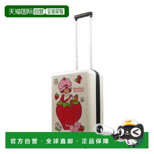 自营Strawberry Shortcake Ful 22.5 英寸随身行李箱 - 白色 美国