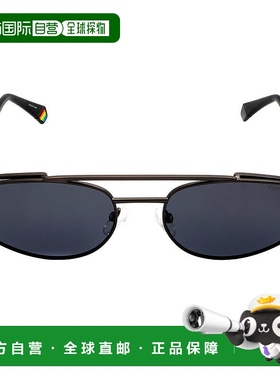 自营Polaroid Polarized Dark Grey Oval Unisex Sunglasses PLD