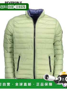 自营 u.s. polo assn.美国POLO ASSN.尼龙男式夹克-绿色 美国奥莱