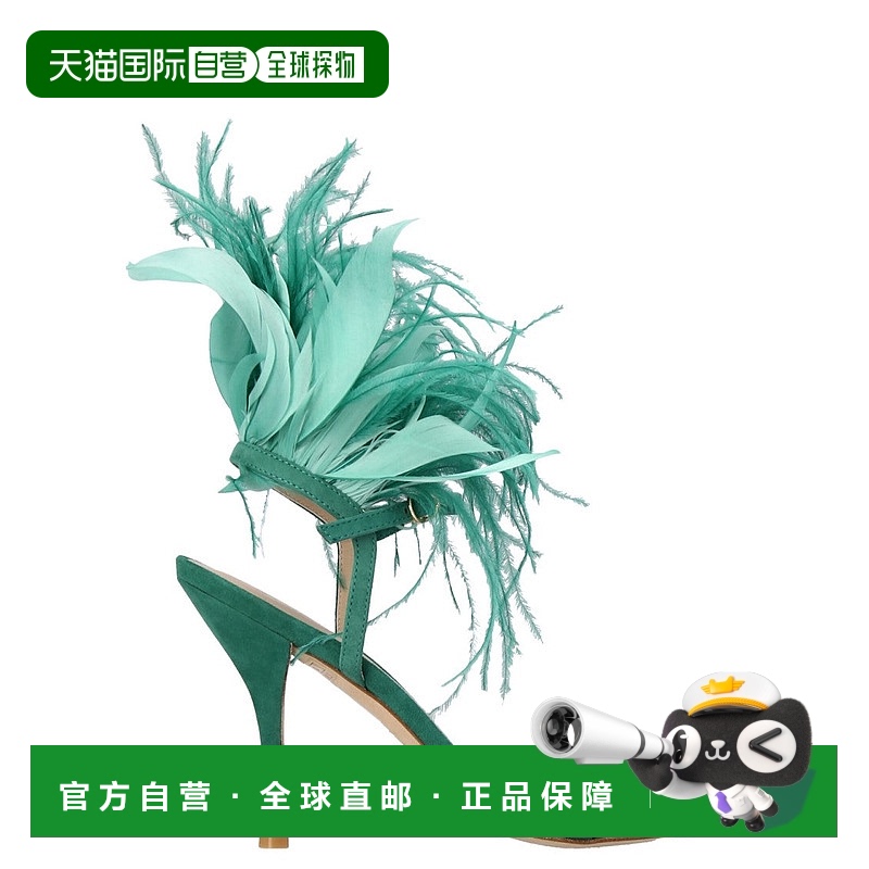 自营 stuart weitzman“Plume”凉鞋-绿色 美国奥莱直发