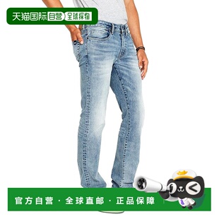 1h可退 【美国直邮】buffalo david bitton 男士 牛仔裤直筒裤