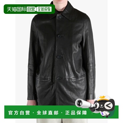 美国直邮AURALEE - Women Textured Lamb Leather Blouson外套