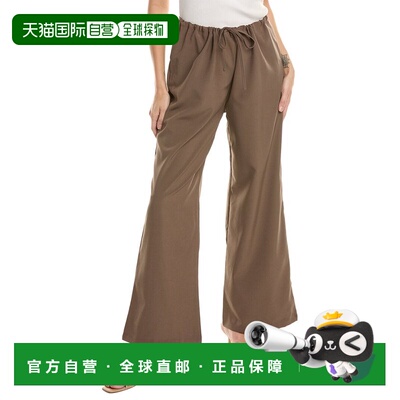 自营 Avantlook 裤子 - 棕色 美国奥莱直发阔腿裤喇叭裤休闲裤