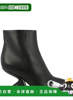 自营salvatore ferragamoSal 85 Ankle Booties - black 美国奥莱