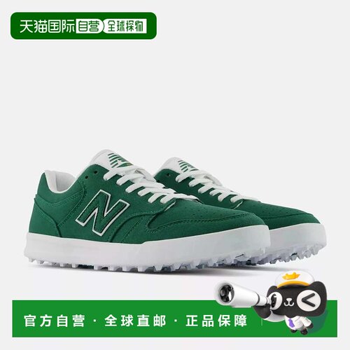 自营New Balance 480 MG480GN运动鞋男士绿色低帮无刺高尔夫球鞋L