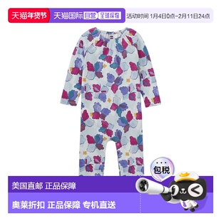 自营Tea Collection Knit Romper - blue 美国奥莱直发