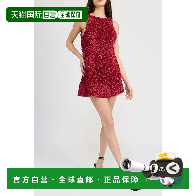 自营 en saisonRoisin Shift Dress In Red - red 美国奥莱直发