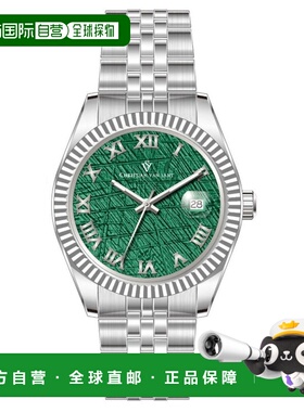 自营Christian Van Sant Men's Stellar Green Dial Watch - gree