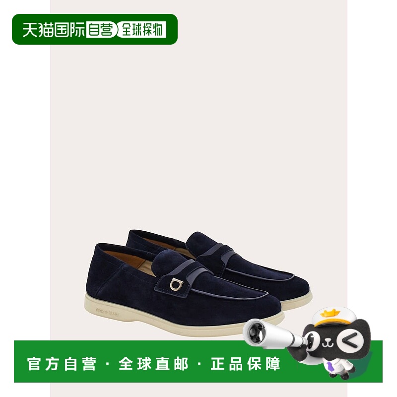 自营salvatore ferragamoMen's Deconstructed Loafer With Ganci