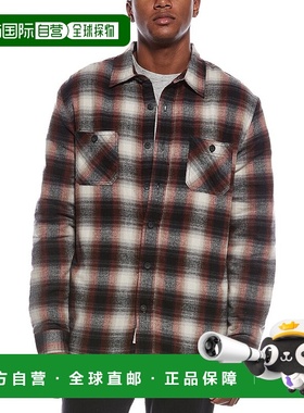 自营WEATHERPROOF VINTAGE Sherpa Lined Shirt Jacket - red 美