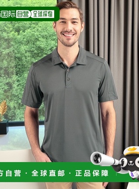 自营 cutter & buckCutter&Buck Prospect纹理弹力男式短袖Polo衫