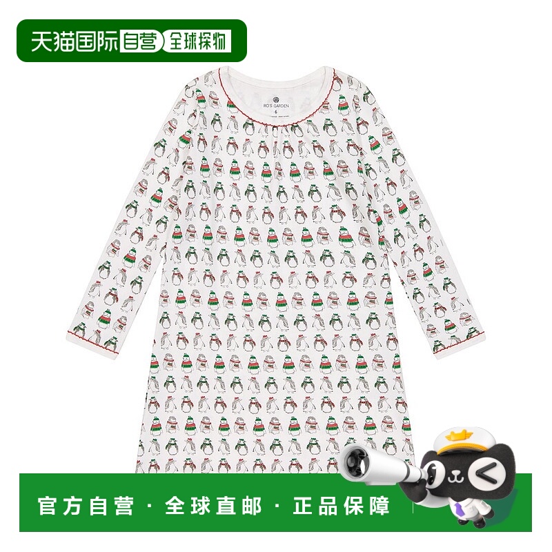 自营 ro's gardenRo’s Garden Cozy Penguins Lounge Dress - mu