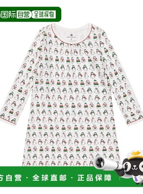 自营 ro's gardenRo’s Garden Cozy Penguins Lounge Dress - mu