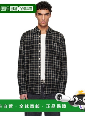 1h可退 香港直邮潮奢 Our Legacy 男士 黑色 & 灰白色 Above 衬衫