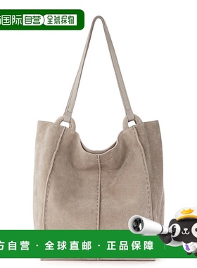 自营the sakLos Feliz 高托特包 - 生态衬里 - 沙色绒面革 【美国