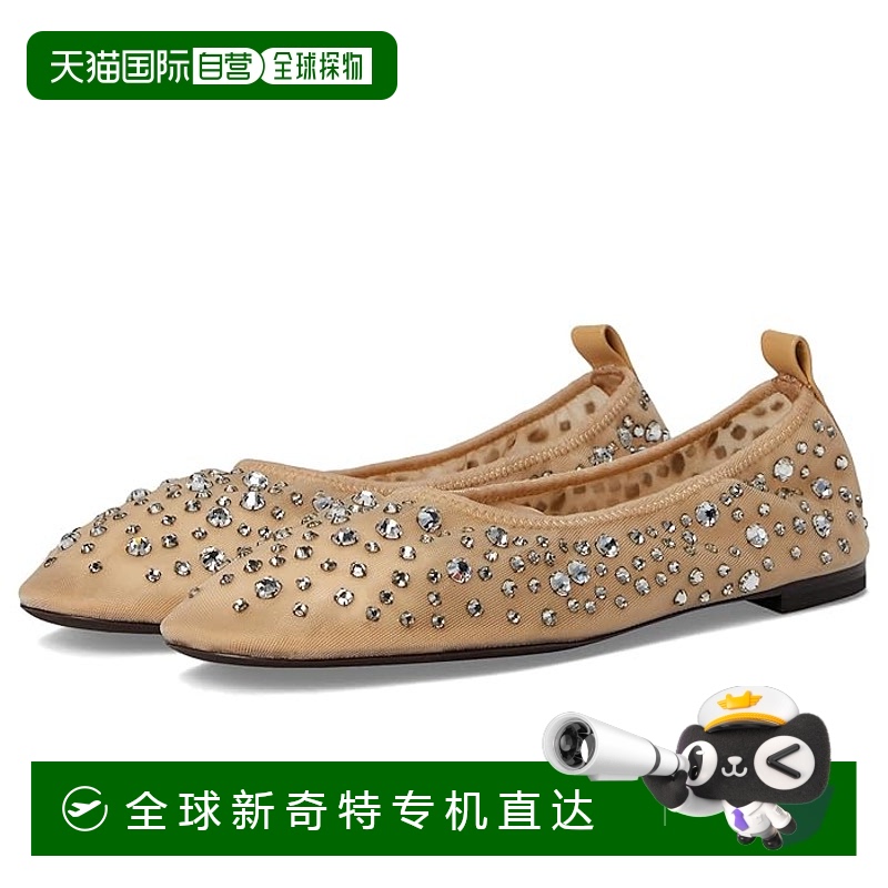 1h可退 香港直邮潮奢 Tory Burch 托里 伯奇 女士 水晶芭蕾舞鞋