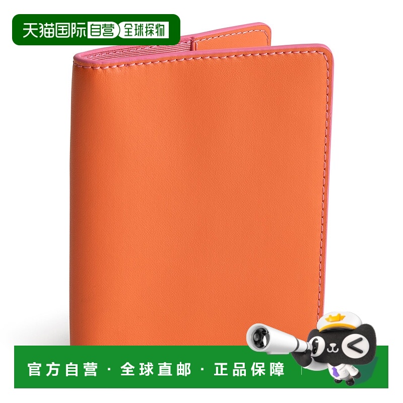 自营vera bradleyOutlet Leather Passport Cover - koi orange