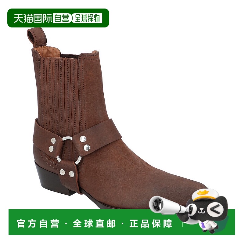 自营 Paris Texas Helena 皮靴 - 摩卡色 女靴美国直发奥莱