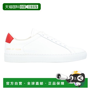 自营 common projects阿喀琉斯运动鞋-白色 美国奥莱直发厚底板鞋