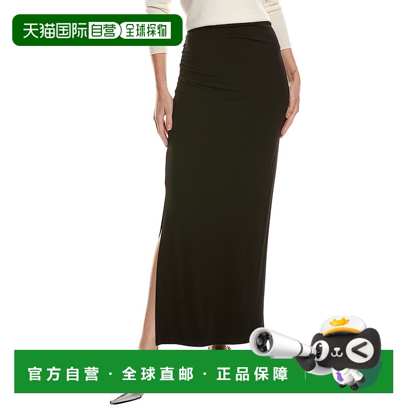 自营Velvet by Graham & Spencer Hilton Skirt - black 美国奥莱