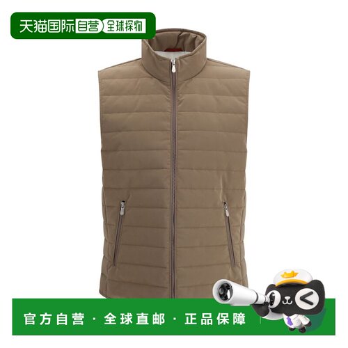 自营Brunello Cucinelli Polyester Sleveless Men's Jacket - be