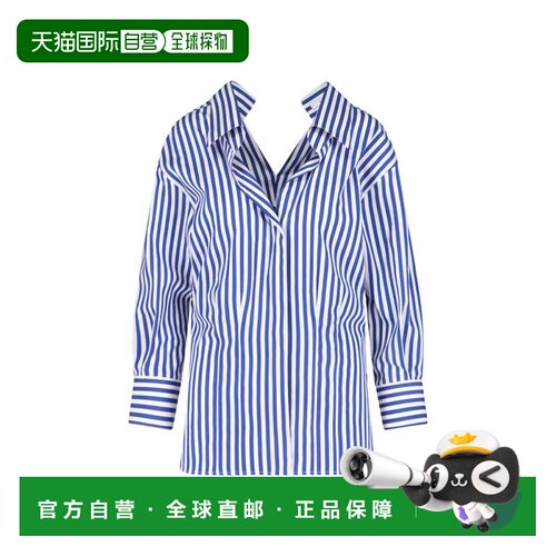 自营givenchy棉质格子衬衫-蓝白 美国奥莱直发