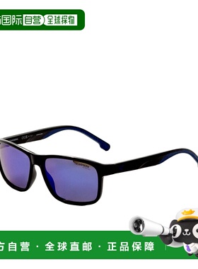 自营Carrera Men's Black Blue 54mm Sunglasses - black blue 美